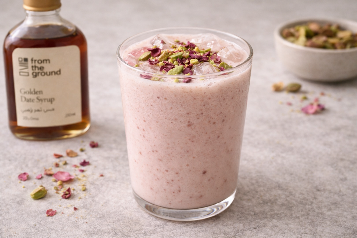 Almond Rose Shake