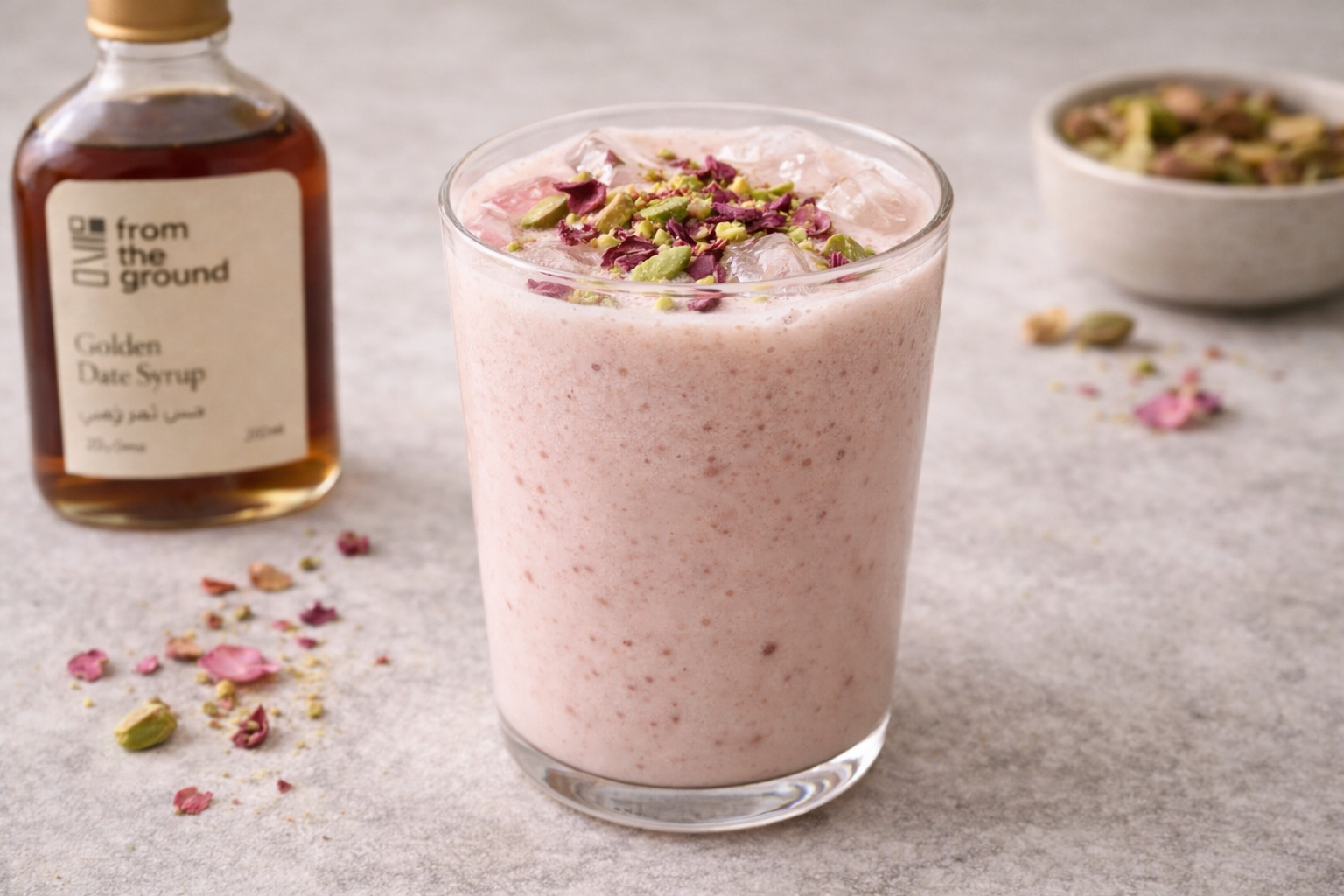 Almond Rose Shake