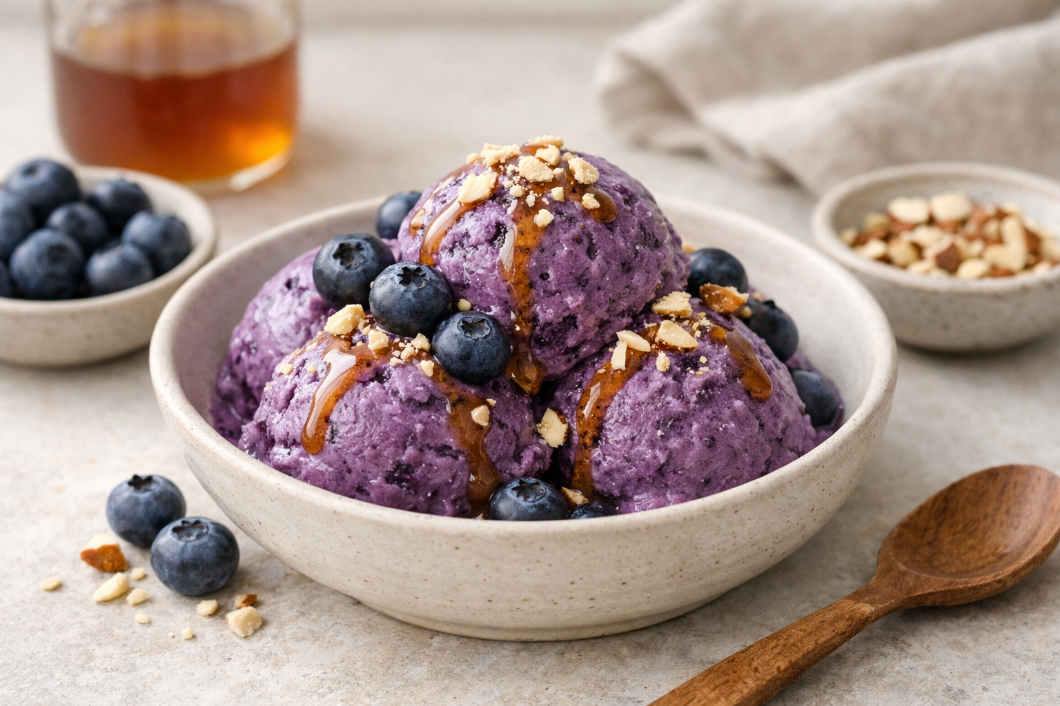 Blueberry Nice Cream