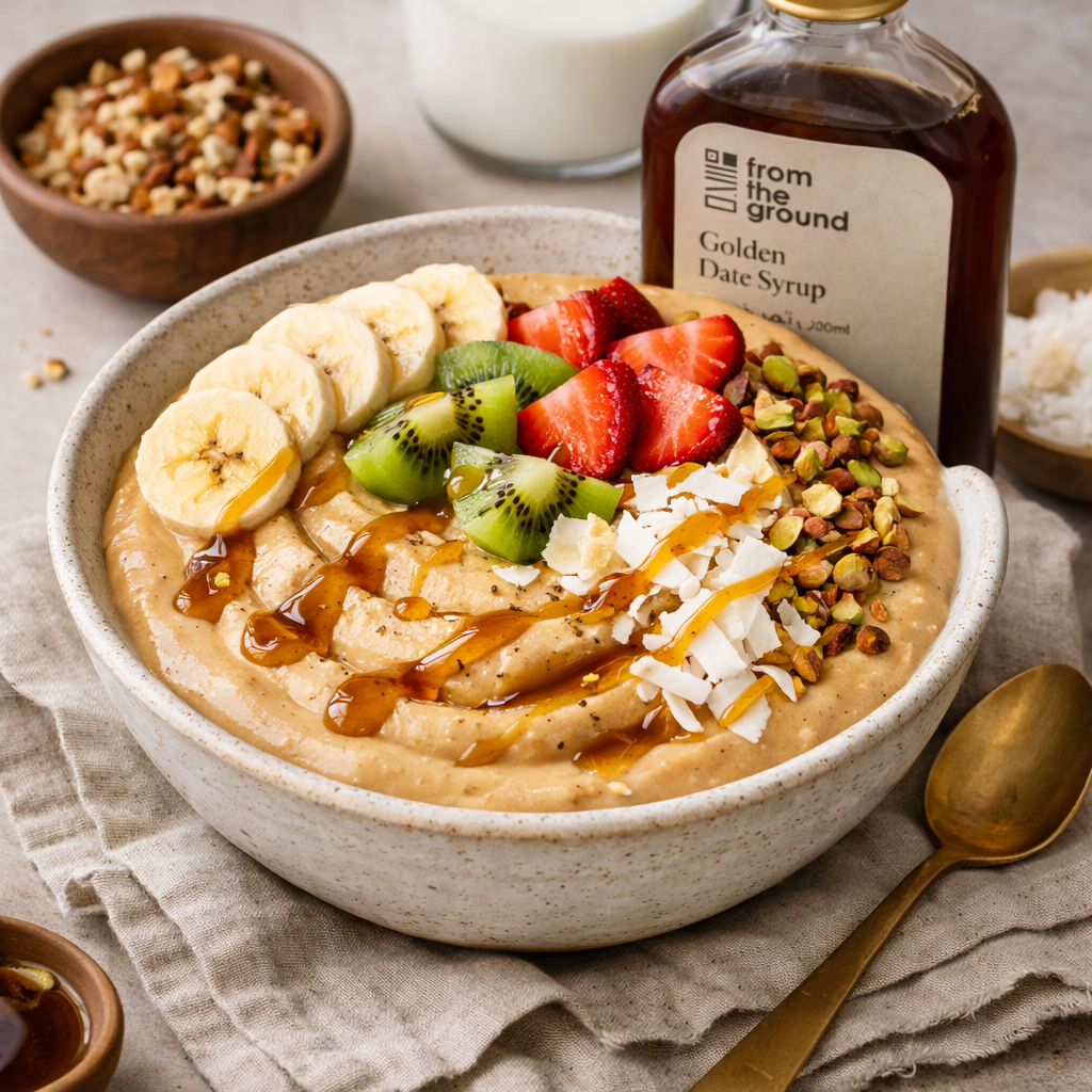 Date-Sweetened Smoothie Bowl