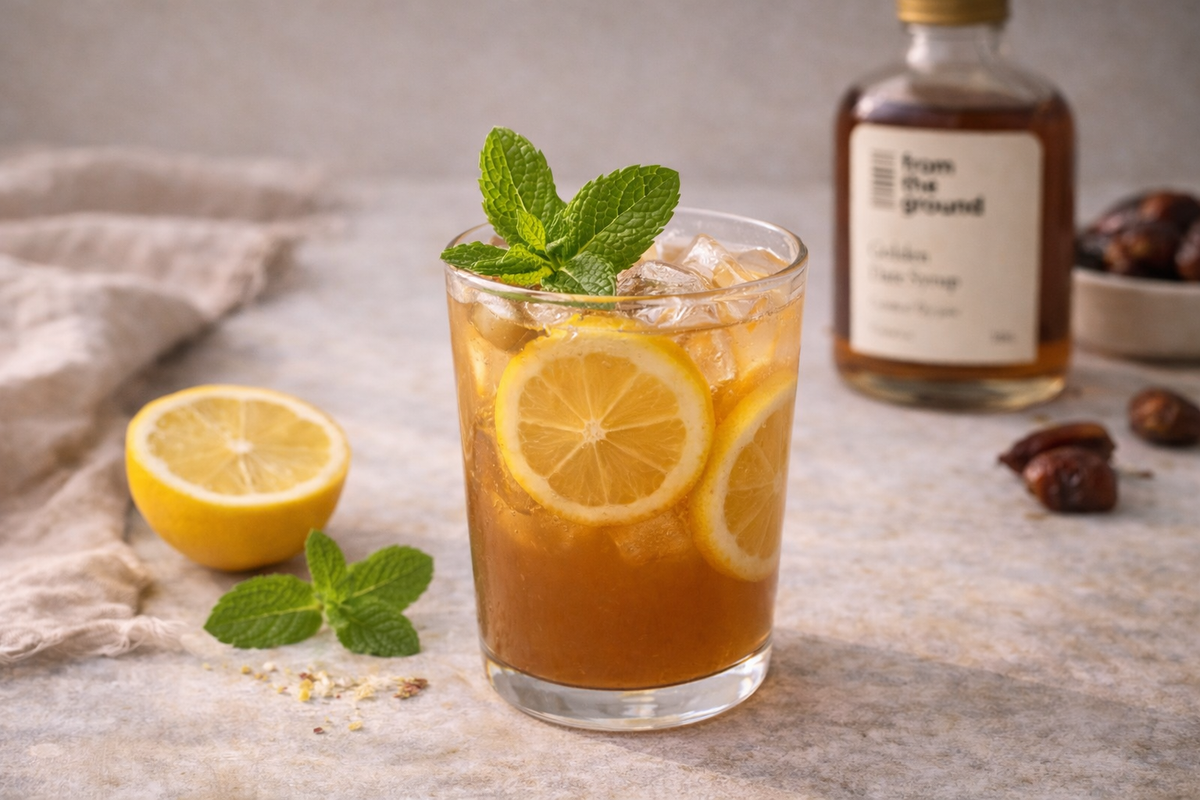 Date Lemonade (Sharbat Style)