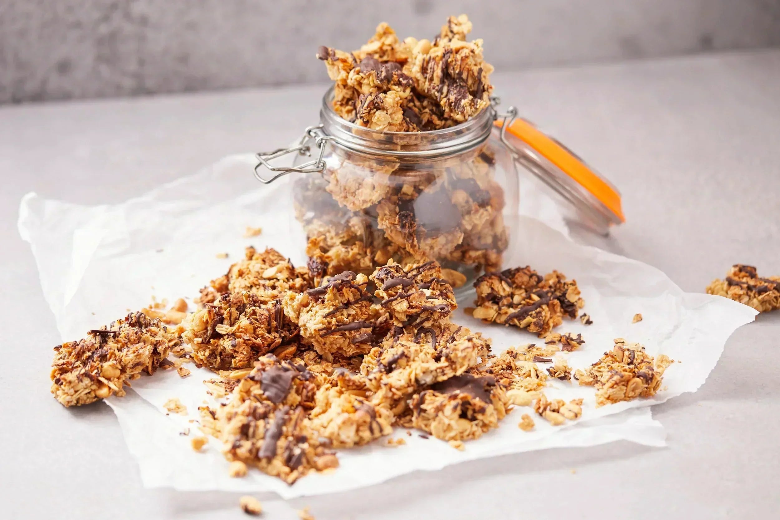 Golden Date Granola Clusters